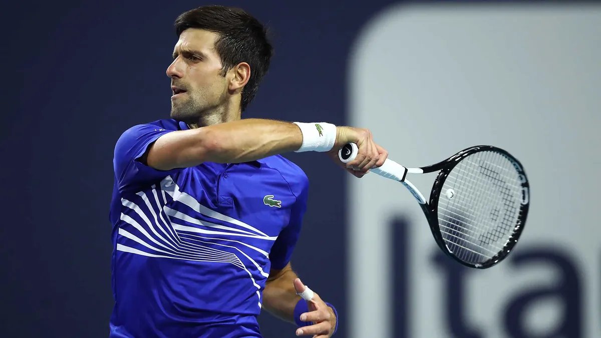 Miami mở rộng 2019: Isner, Djokovic giành quyền đi tiếp, Fognini bị loại - Ảnh 2. Miami mở rộng 2019: Isner, Djokovic giành quyền đi tiếp, Fognini bị loại - Ảnh 2.