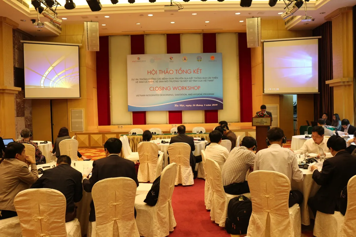Nâng cao ý thức cộng đồng trong phòng chống bệnh giun lây truyền qua đất - Ảnh 1. Nâng cao ý thức cộng đồng trong phòng chống bệnh giun lây truyền qua đất - Ảnh 1.