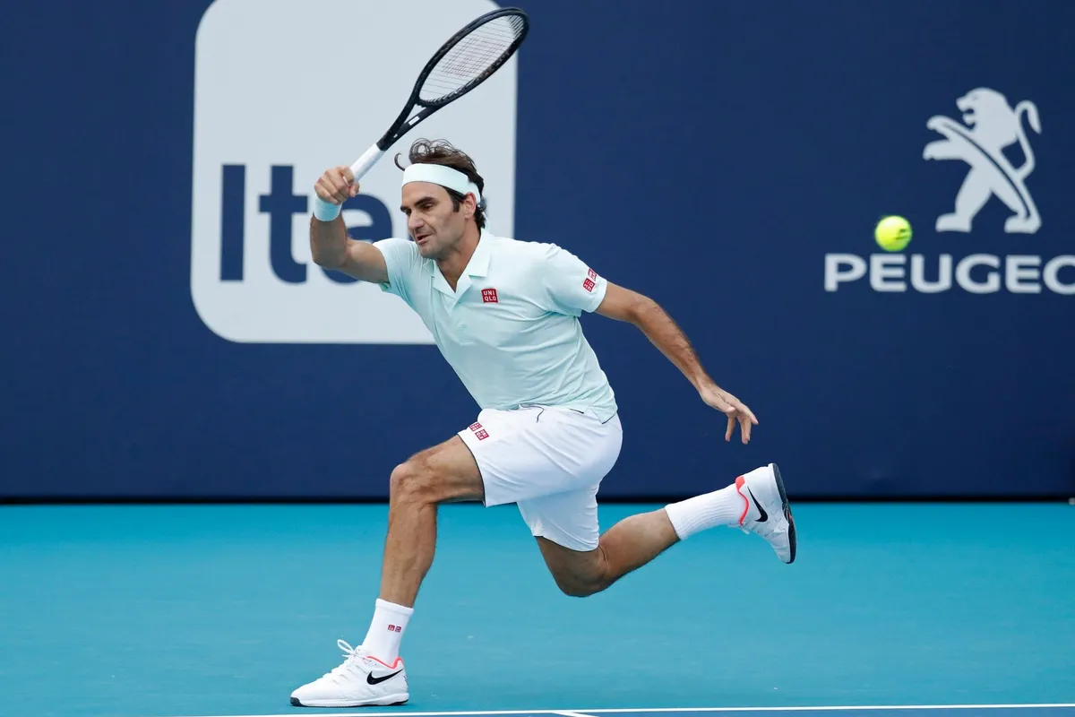 Miami mở rộng 2019: Federer tiến vào bán kết sau set 2 kịch tính - Ảnh 2. Miami mở rộng 2019: Federer tiến vào bán kết sau set 2 kịch tính - Ảnh 2.