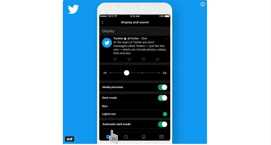 Twitter cập nhật chế độ tiết kiệm pin trên iOS - Ảnh 1.