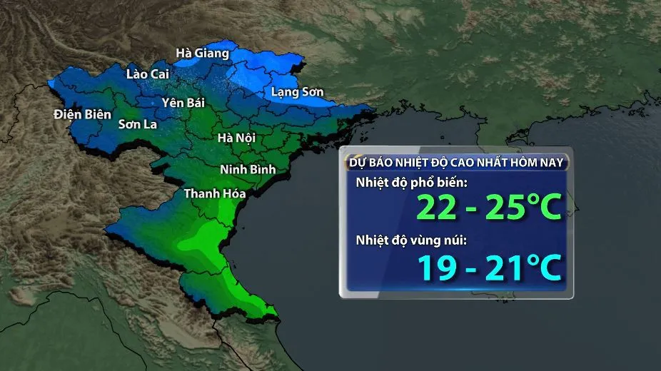 Không khí lạnh về, miền Bắc đầu tuần mưa lạnh - Ảnh 3.