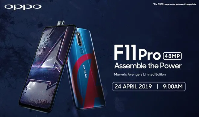 Hợp tác với Marvel, Oppo trình làng F11 Pro bản Avengers Endgame vào 24/4 - Ảnh 1.