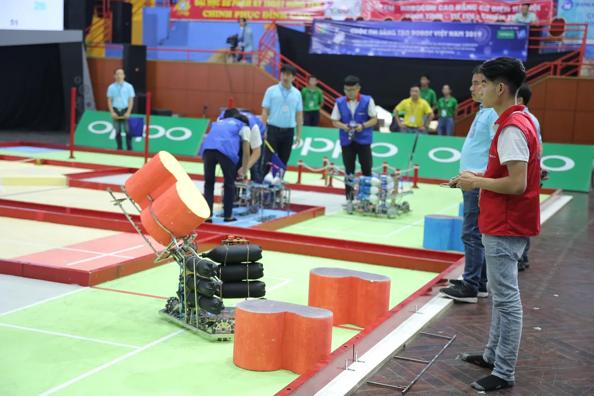 Đại học Sao Đỏ - Ngôi sao tại vòng loại Robocon Việt Nam 2019 - Ảnh 47.