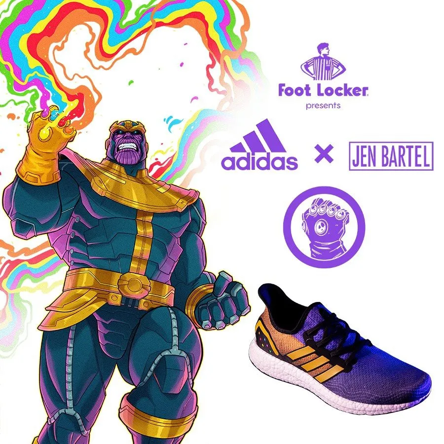 Adidas tung ra giày Thanos phiên bản giới hạn - Ảnh 1.