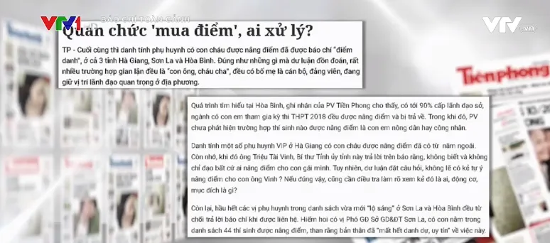 Gian lận điểm thi THPT Quốc gia 2018: Ai dùng tiền, ai dùng quyền, ai bị xử lý? - Ảnh 1.