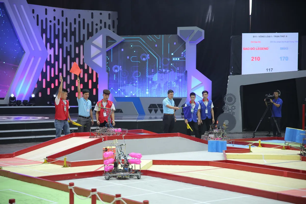 Robocon Việt Nam 2019: Nghẹt thở đến những giây cuối cùng - Ảnh 5.