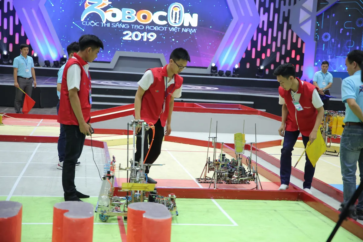 Robocon Việt Nam 2019: Nghẹt thở đến những giây cuối cùng - Ảnh 11.