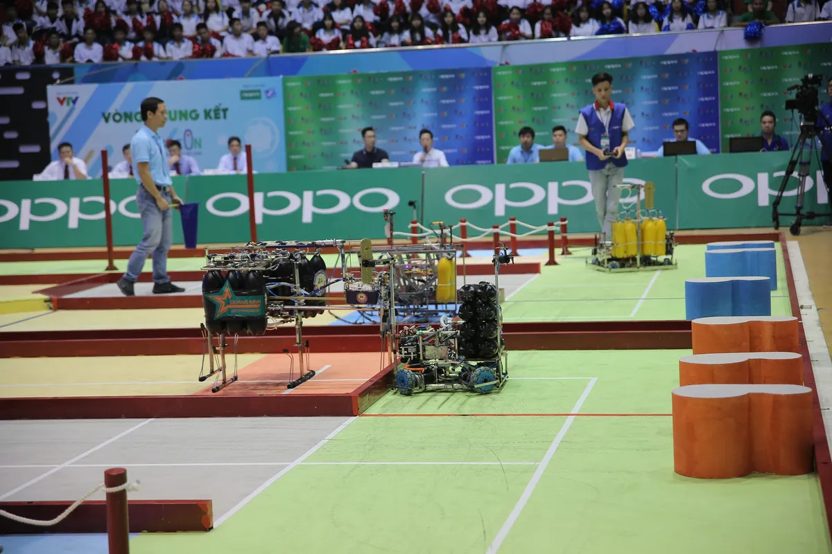 VCK Robocon Việt Nam 2019: Nghẹt thở đến những giây cuối cùng - Ảnh 6.