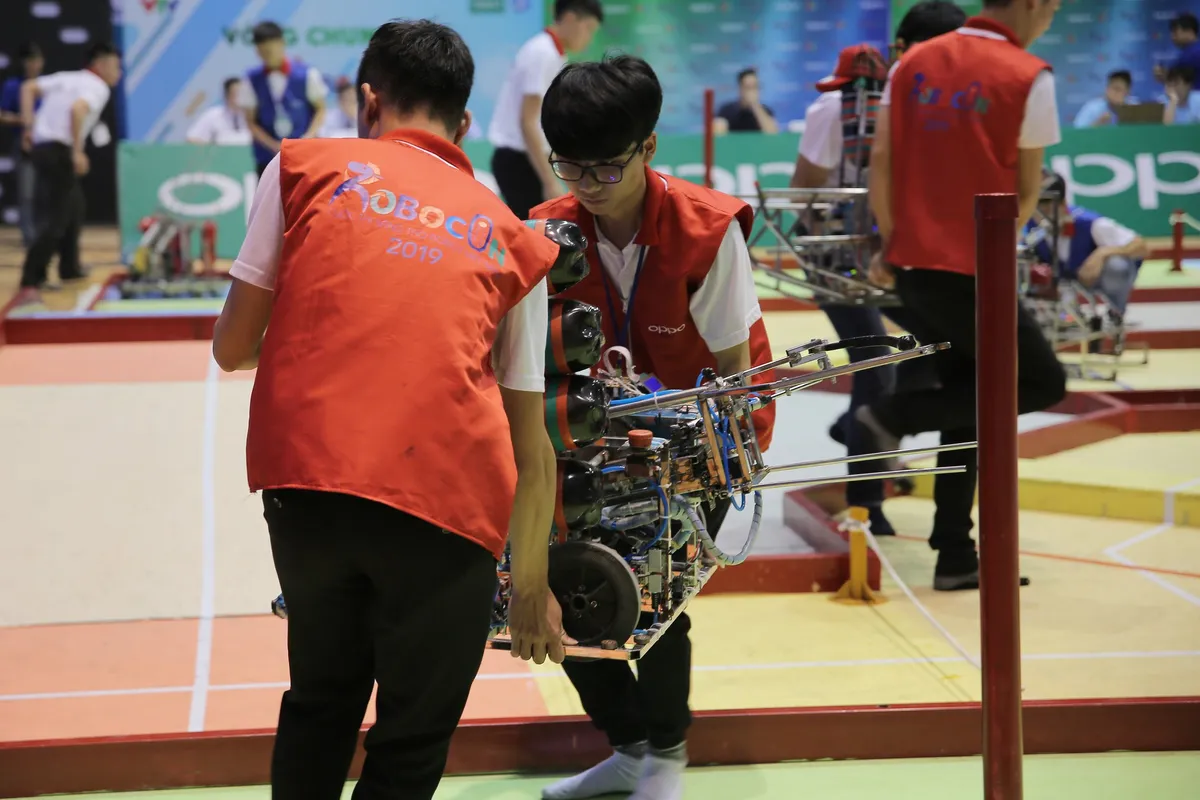 VCK Robocon Việt Nam 2019: Nghẹt thở đến những giây cuối cùng - Ảnh 41.