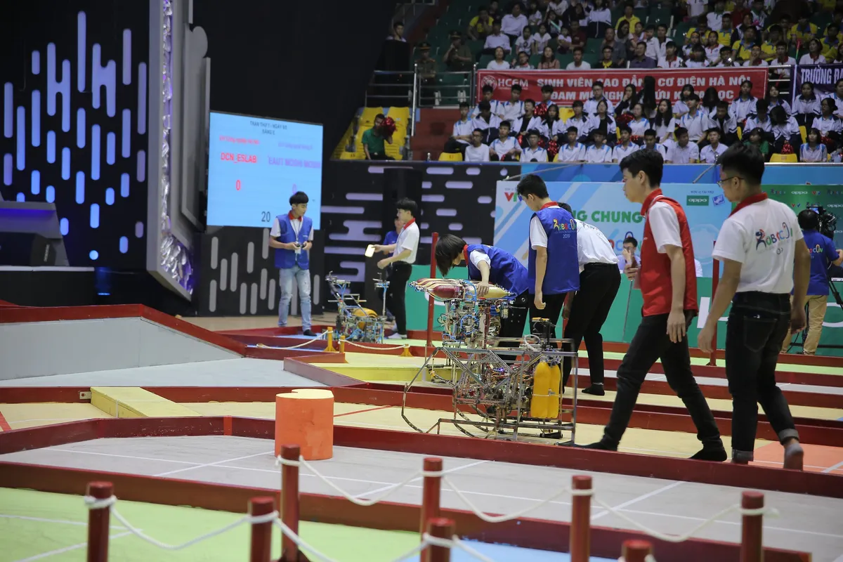 VCK Robocon Việt Nam 2019: Nghẹt thở đến những giây cuối cùng - Ảnh 72.