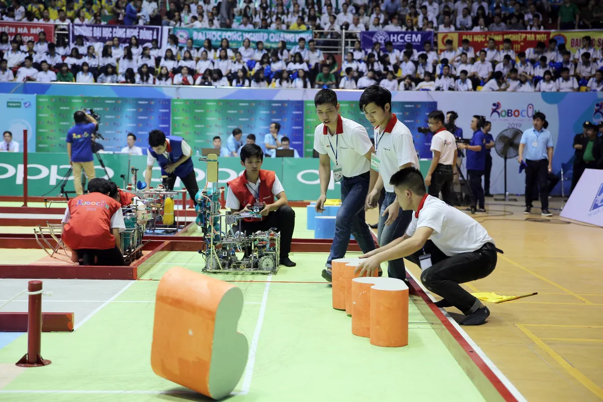 VCK Robocon Việt Nam 2019: Nghẹt thở đến những giây cuối cùng - Ảnh 109.