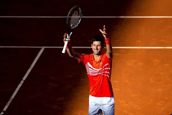 Thắng kịch tính Djokovic, Nadal lên ngôi xứng đáng tại Rome Masters 2019 - Ảnh 3. Thắng kịch tính Djokovic, Nadal lên ngôi xứng đáng tại Rome Masters 2019 - Ảnh 3.