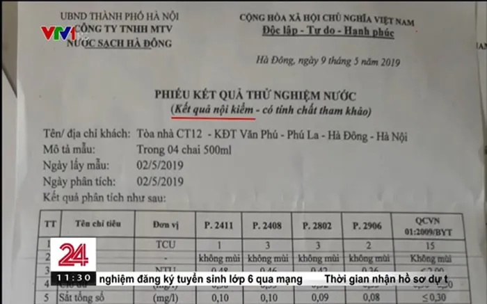 Nước nhiễm bẩn nhưng vẫn đảm bảo tiêu chuẩn nước sạch - Ảnh 2.