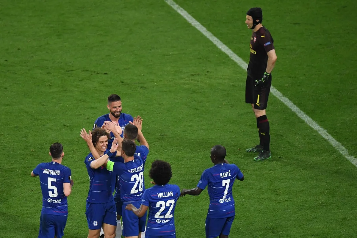 ẢNH: Hazard lập cú đúp, Chelsea giành ngôi vô địch Europa League - Ảnh 19. ẢNH: Hazard lập cú đúp, Chelsea giành ngôi vô địch Europa League - Ảnh 19.
