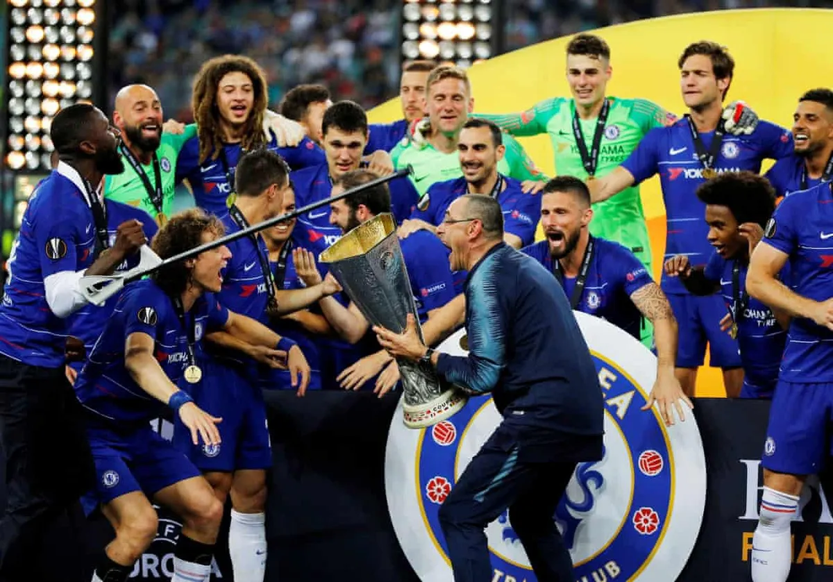 ẢNH: Hazard lập cú đúp, Chelsea giành ngôi vô địch Europa League - Ảnh 20. ẢNH: Hazard lập cú đúp, Chelsea giành ngôi vô địch Europa League - Ảnh 20.