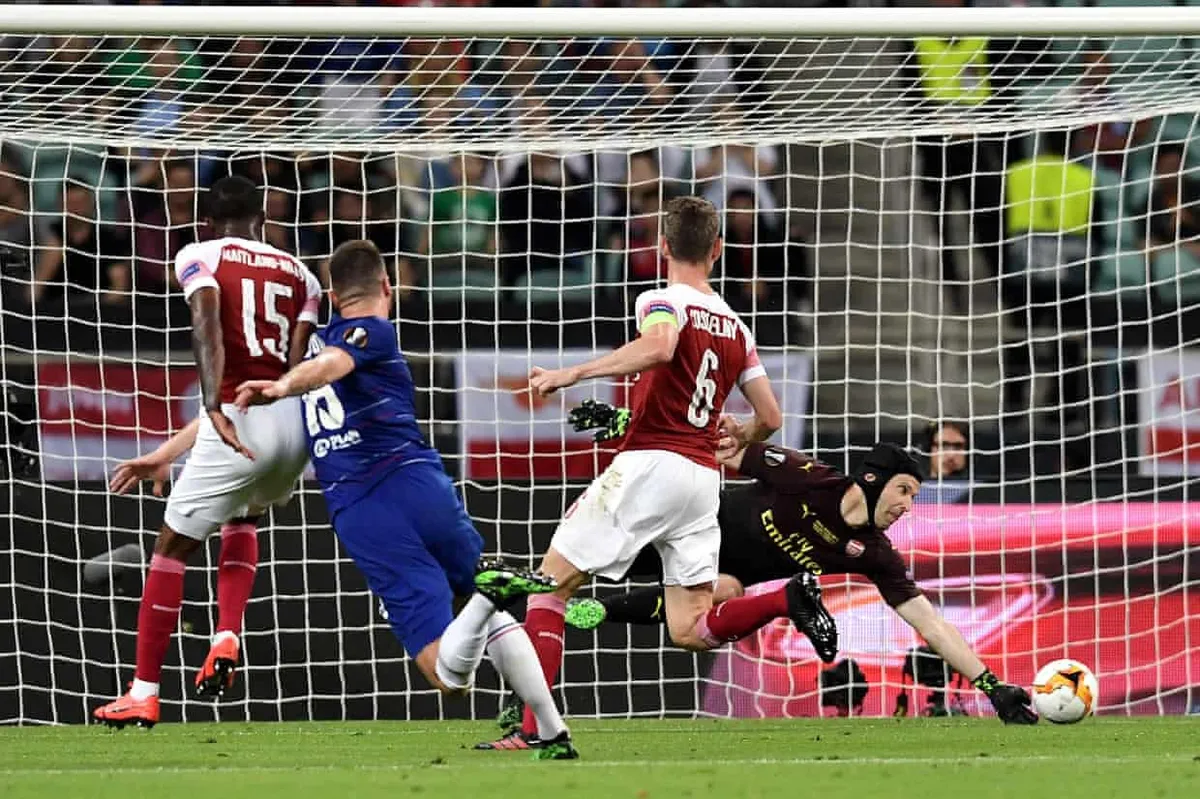 ẢNH: Hazard lập cú đúp, Chelsea giành ngôi vô địch Europa League - Ảnh 8. ẢNH: Hazard lập cú đúp, Chelsea giành ngôi vô địch Europa League - Ảnh 8.