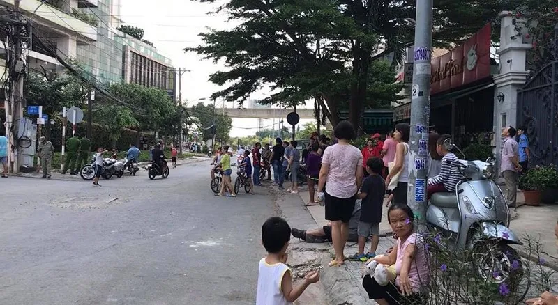 Cháy căn hộ chung cư The Vista An Phú ở TP.HCM - Ảnh 1.