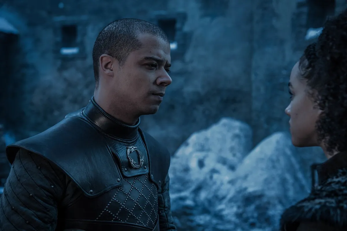 Missandei và Grey Worm - Cuộc tình ngắn ngủi trong Trò chơi vương quyền - Ảnh 1.