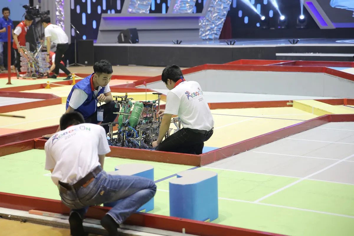 VCK Robocon Việt Nam 2019: Kỷ lục Uukhai được xác lập ngay từ đêm mở màn - Ảnh 19.