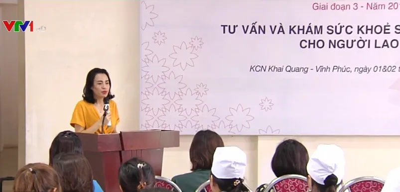 Khám sức khỏe sinh sản miễn phí cho 800 công nhân ở Vĩnh Phúc - Ảnh 1. Khám sức khỏe sinh sản miễn phí cho 800 công nhân ở Vĩnh Phúc - Ảnh 1.