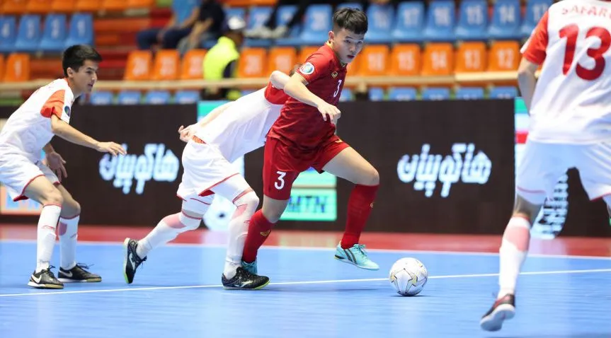 Ra qu&acirc;n thắng lợi, ĐT U20 futsal Việt Nam v&agrave;o Tứ kết VCK U20 futsal ch&acirc;u &Aacute; 2019 - Ảnh 1.
