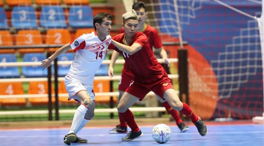 Ra qu&acirc;n thắng lợi, ĐT U20 futsal Việt Nam v&agrave;o Tứ kết VCK U20 futsal ch&acirc;u &Aacute; 2019 - Ảnh 3.
