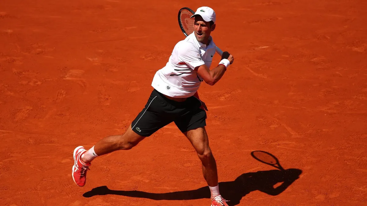 Novak Djokovic dễ dàng vào vòng 4 giải quần vợt Pháp mở rộng 2019 - Ảnh 1. Novak Djokovic dễ dàng vào vòng 4 giải quần vợt Pháp mở rộng 2019 - Ảnh 1.