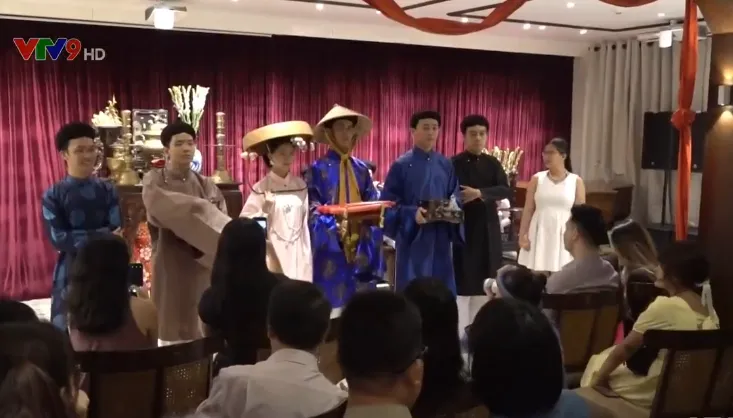 Tái hiện đám cưới xưa ở miền Nam - Ảnh 1. Tái hiện đám cưới xưa ở miền Nam - Ảnh 1.
