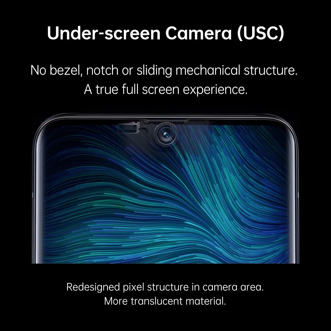 Oppo ra mắt camera ẩn dưới màn hình trên smartphone - Ảnh 1.