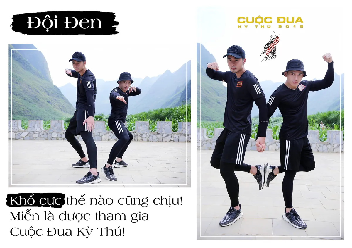 Cuộc đua kỳ thú 2019: Hai chàng trai đội Đen gặp khó vì... chênh lệch chiều cao - Ảnh 2.