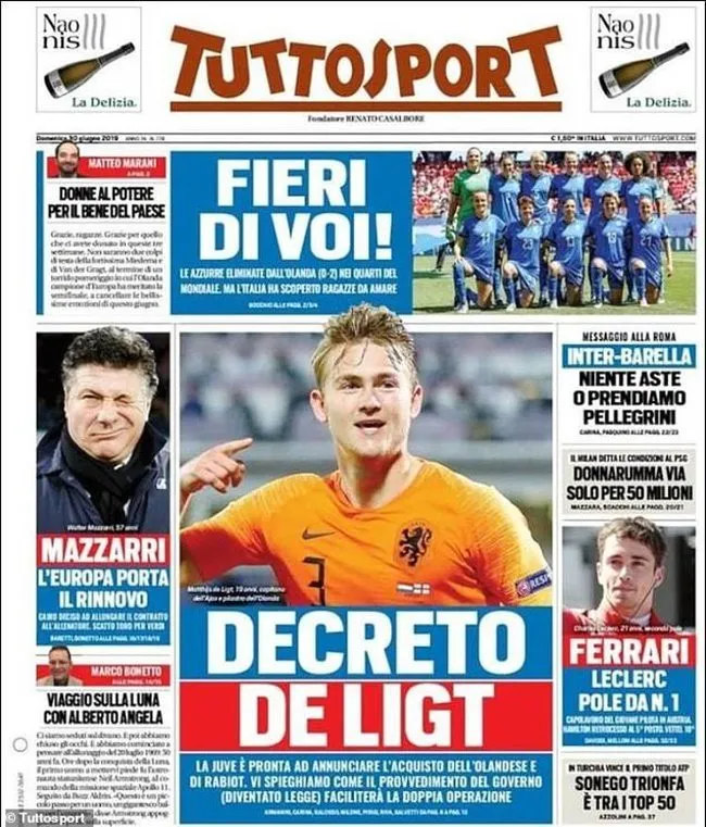 R&otilde; như ban ng&agrave;y: Juventus sắp c&ocirc;ng bố si&ecirc;u trung vệ đắt nhất Serie A - Ảnh 1.