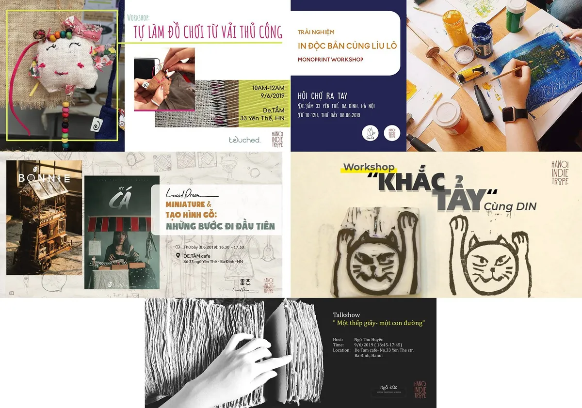 Hội chợ “Ra Tay”: Tôn vinh nét đẹp nghề thủ công - Ảnh 2.