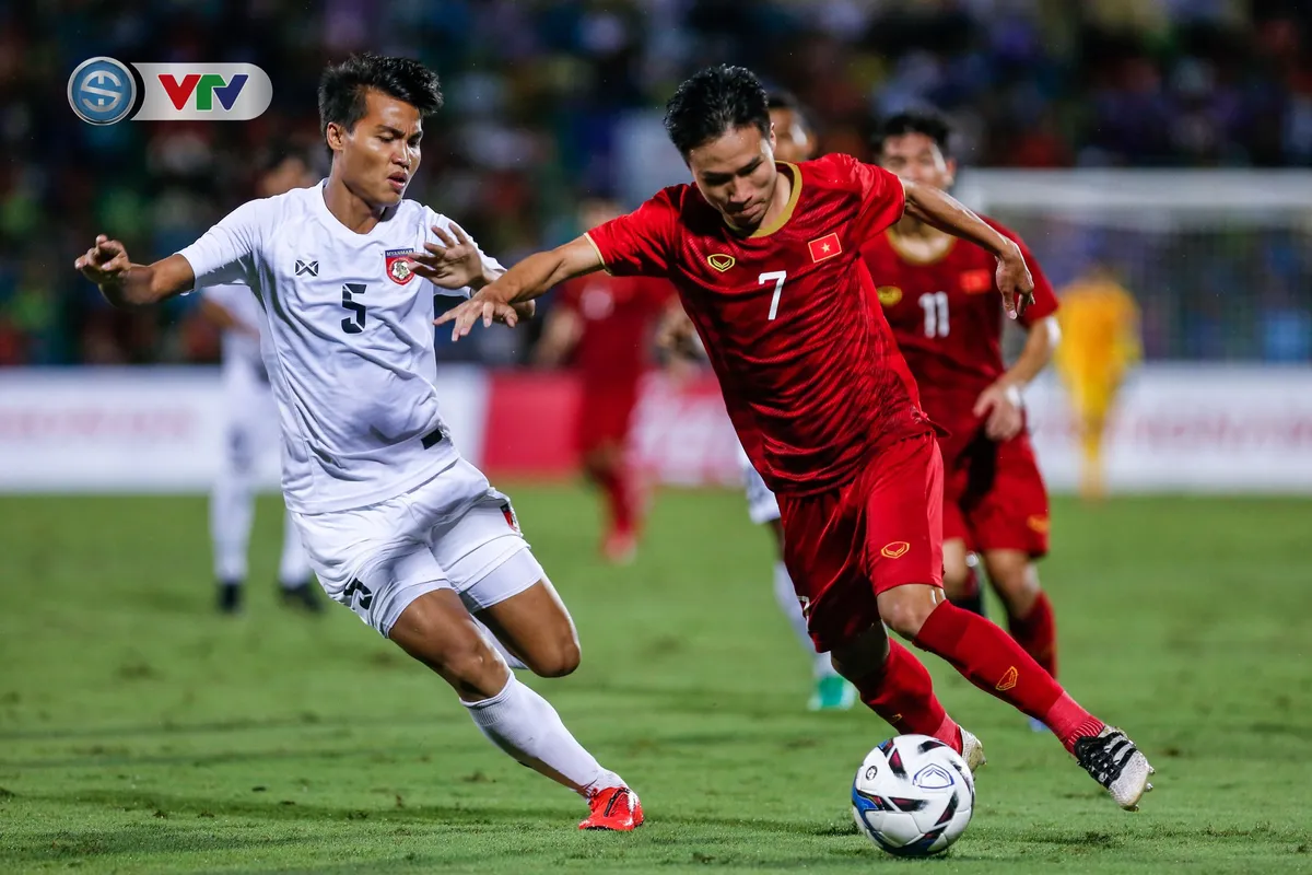 ẢNH: Thi đấu lấn lướt, U23 Việt Nam thắng dễ U23 Myanmar - Ảnh 10. ẢNH: Thi đấu lấn lướt, U23 Việt Nam thắng dễ U23 Myanmar - Ảnh 10.