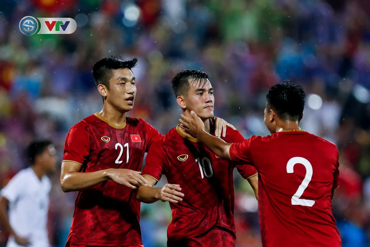 ẢNH: Thi đấu lấn lướt, U23 Việt Nam thắng dễ U23 Myanmar - Ảnh 14. ẢNH: Thi đấu lấn lướt, U23 Việt Nam thắng dễ U23 Myanmar - Ảnh 14.