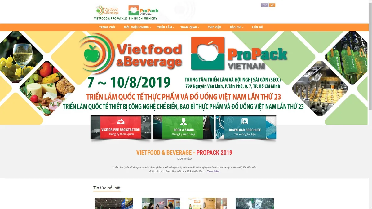 Triển lãm thực phẩm, đồ uống sẽ diễn ra ở TP.HCM vào tháng 8 - Ảnh 1. Triển lãm thực phẩm, đồ uống sẽ diễn ra ở TP.HCM vào tháng 8 - Ảnh 1.
