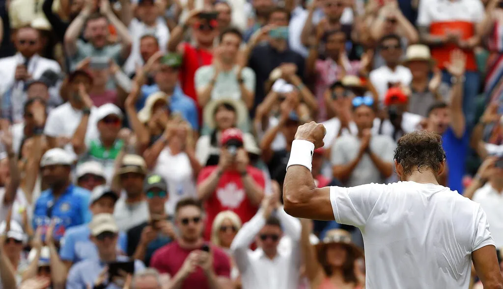 Wimbledon 2019: Đang có một Rafael Nadal bất khả đối? - Ảnh 1. Wimbledon 2019: Đang có một Rafael Nadal bất khả đối? - Ảnh 1.