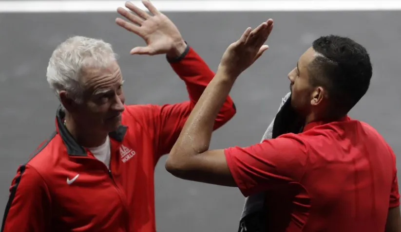 Nick Kyrgios được chọn để đối đầu với dream team Federer - Nadal - Ảnh 2. Nick Kyrgios được chọn để đối đầu với dream team Federer - Nadal - Ảnh 2.