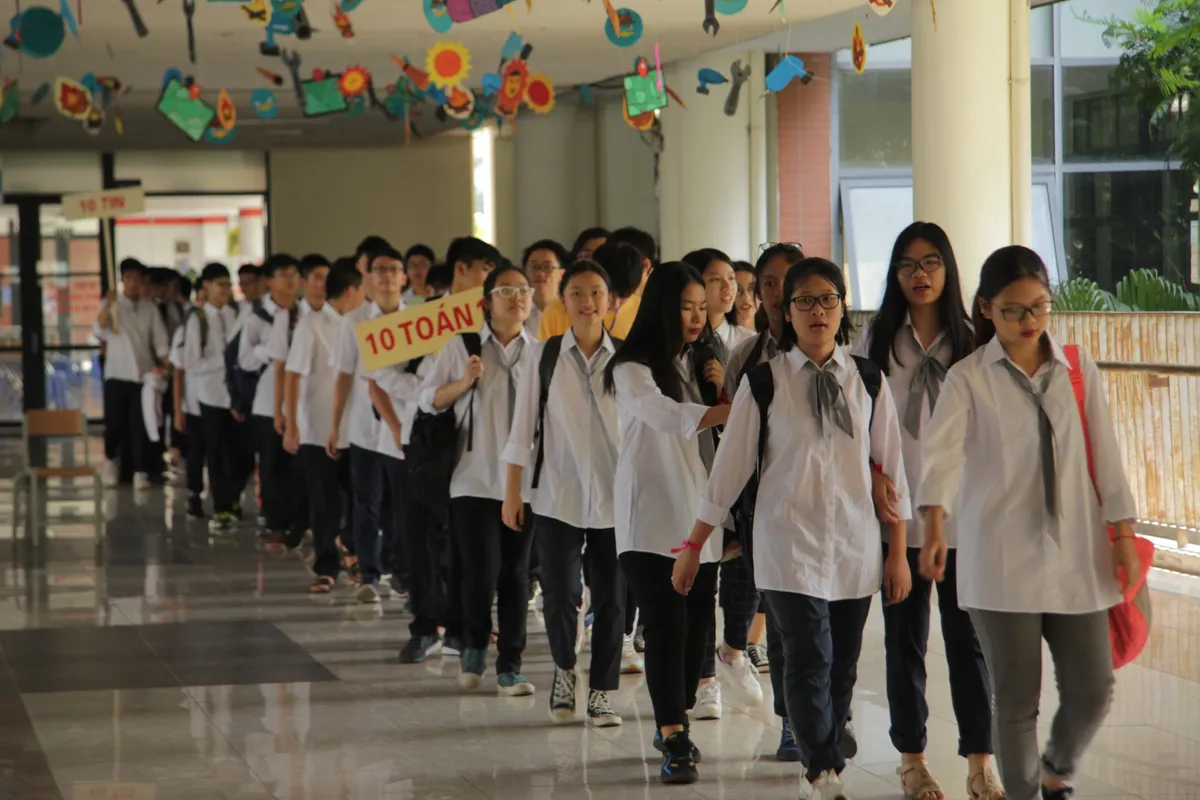 Orientation Day: Ngày tựu trường đáng nhớ của học sinh THPT Chuyên Hà Nội - Amsterdam - Ảnh 1.