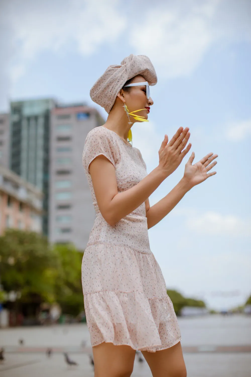 Hoa hậu Ngọc Diễm gợi ý mặc đẹp xuống phố - Ảnh 5. Hoa hậu Ngọc Diễm gợi ý mặc đẹp xuống phố - Ảnh 5.