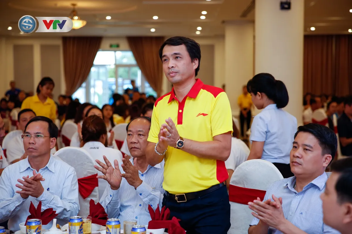 VTV Cup Tôn Hoa Sen 2019: Tiệc chào mừng ấn tượng và tràn đầy hứng khởi - Ảnh 4. VTV Cup Tôn Hoa Sen 2019: Tiệc chào mừng ấn tượng và tràn đầy hứng khởi - Ảnh 4.