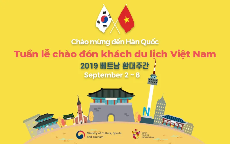 Tuần lễ chào đón du khách Việt tại Hàn Quốc trong tháng 9 - Ảnh 1. Tuần lễ chào đón du khách Việt tại Hàn Quốc trong tháng 9 - Ảnh 1.