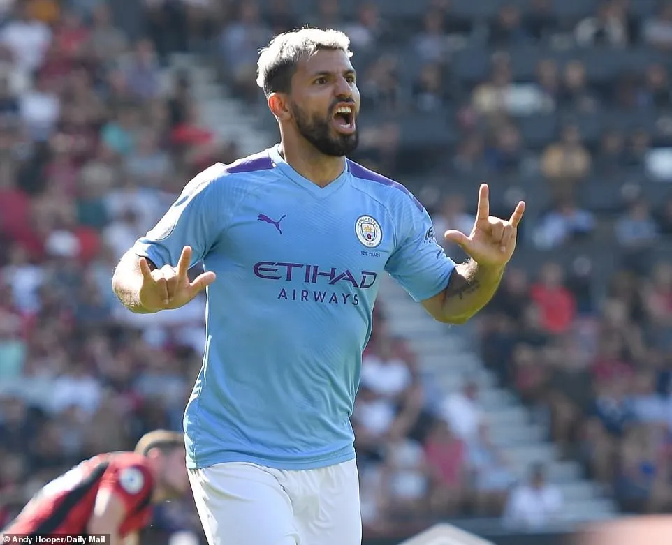 Aguero lập cú đúp, Man City vươn lên vị trí thứ 2 trên BXH Ngoại hạng Anh - Ảnh 4. Aguero lập cú đúp, Man City vươn lên vị trí thứ 2 trên BXH Ngoại hạng Anh - Ảnh 4.