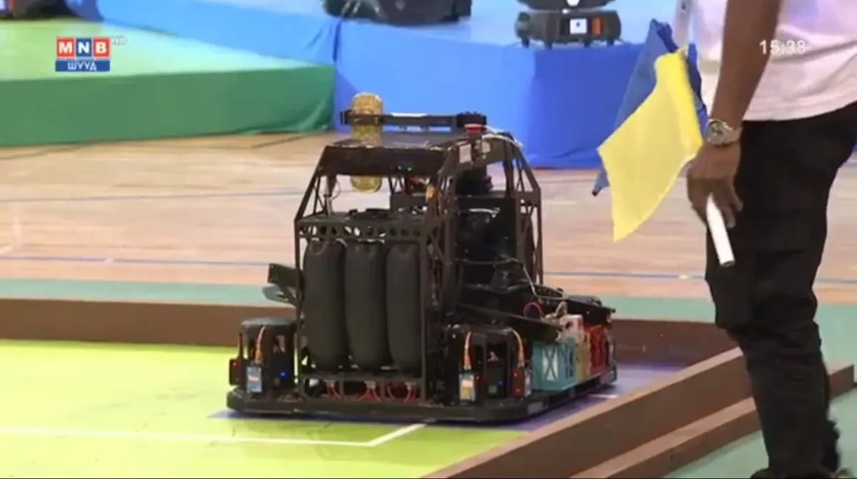 ABU Robocon 2019: Các đội tuyển trình diễn và chia sẻ kinh nghiệm chế tạo robot - Ảnh 5.