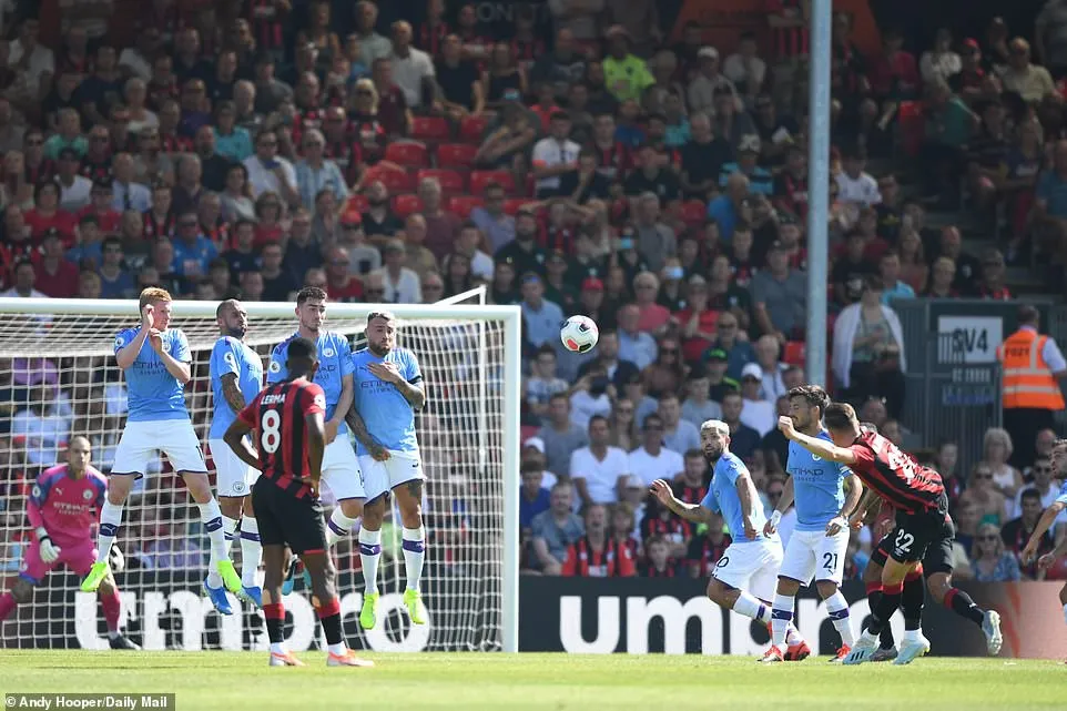 Bournemouth 1-3 Man City: Aguero lập cú đúp, The Citizens phả hơi nóng vào Liverpool - Ảnh 2. Bournemouth 1-3 Man City: Aguero lập cú đúp, The Citizens phả hơi nóng vào Liverpool - Ảnh 2.