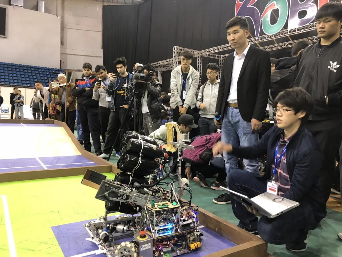 ABU Robocon 2019: Các đội tuyển trình diễn và chia sẻ kinh nghiệm chế tạo robot - Ảnh 6.