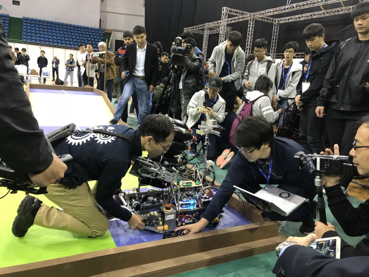 ABU Robocon 2019: Các đội tuyển trình diễn và chia sẻ kinh nghiệm chế tạo robot - Ảnh 11.