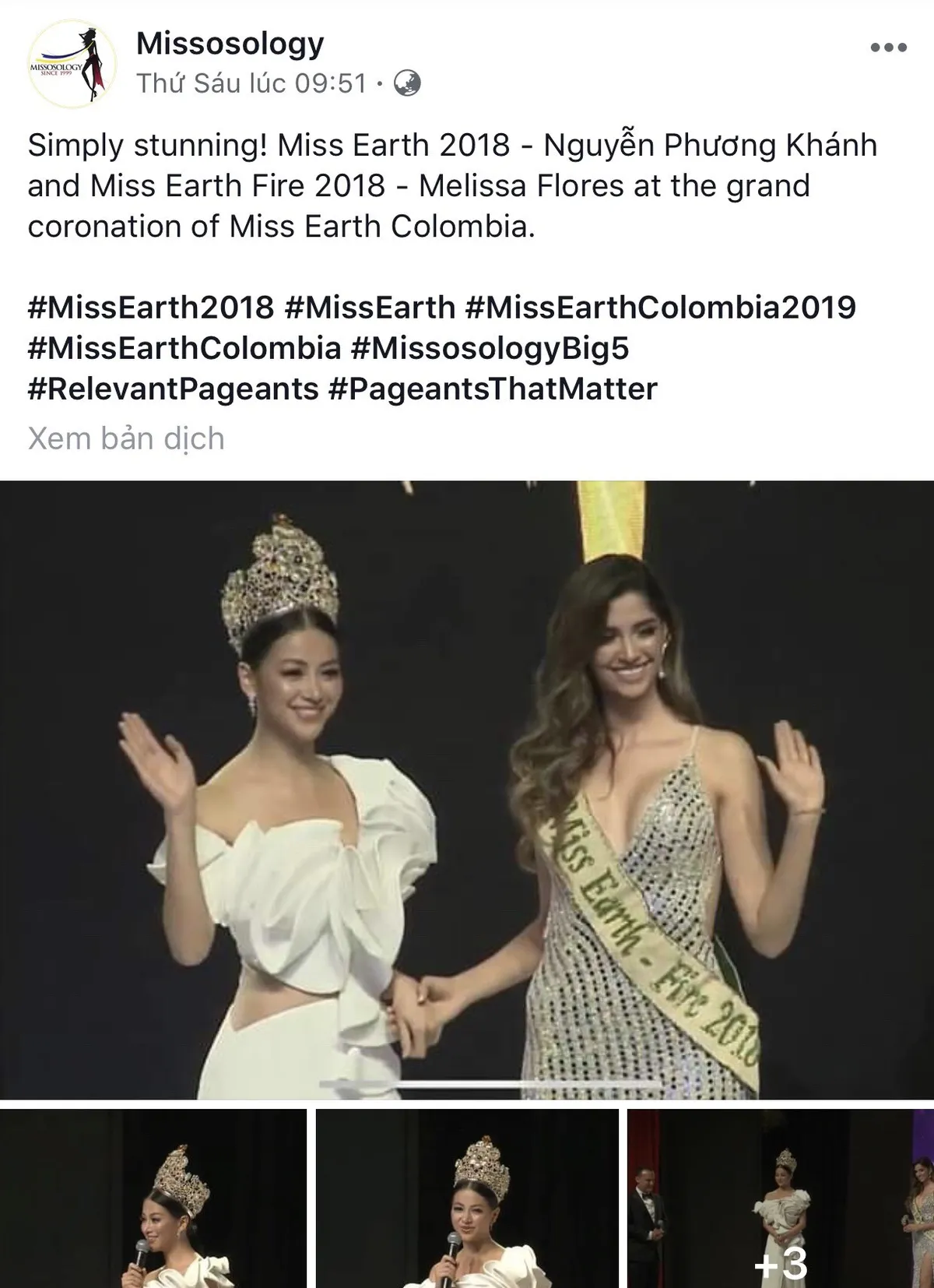 Phương Khánh diện thiết kế độc lạ làm Giám khảo Miss Earth Colombia 2019 - Ảnh 3.