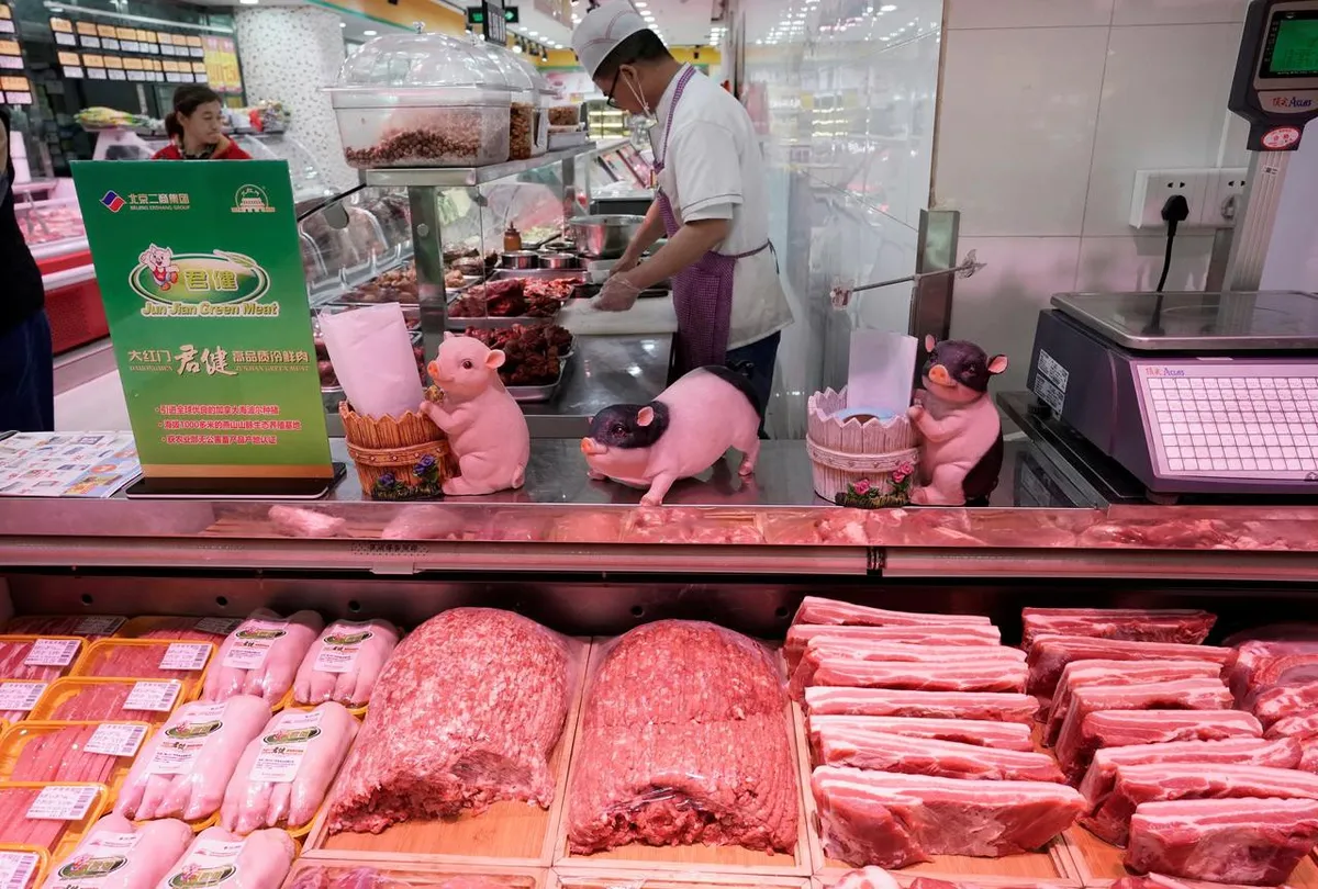 Giá thịt lợn tại Trung Quốc có thể tăng tới 70% trong năm nay - Ảnh 1. Giá thịt lợn tại Trung Quốc có thể tăng tới 70% trong năm nay - Ảnh 1.