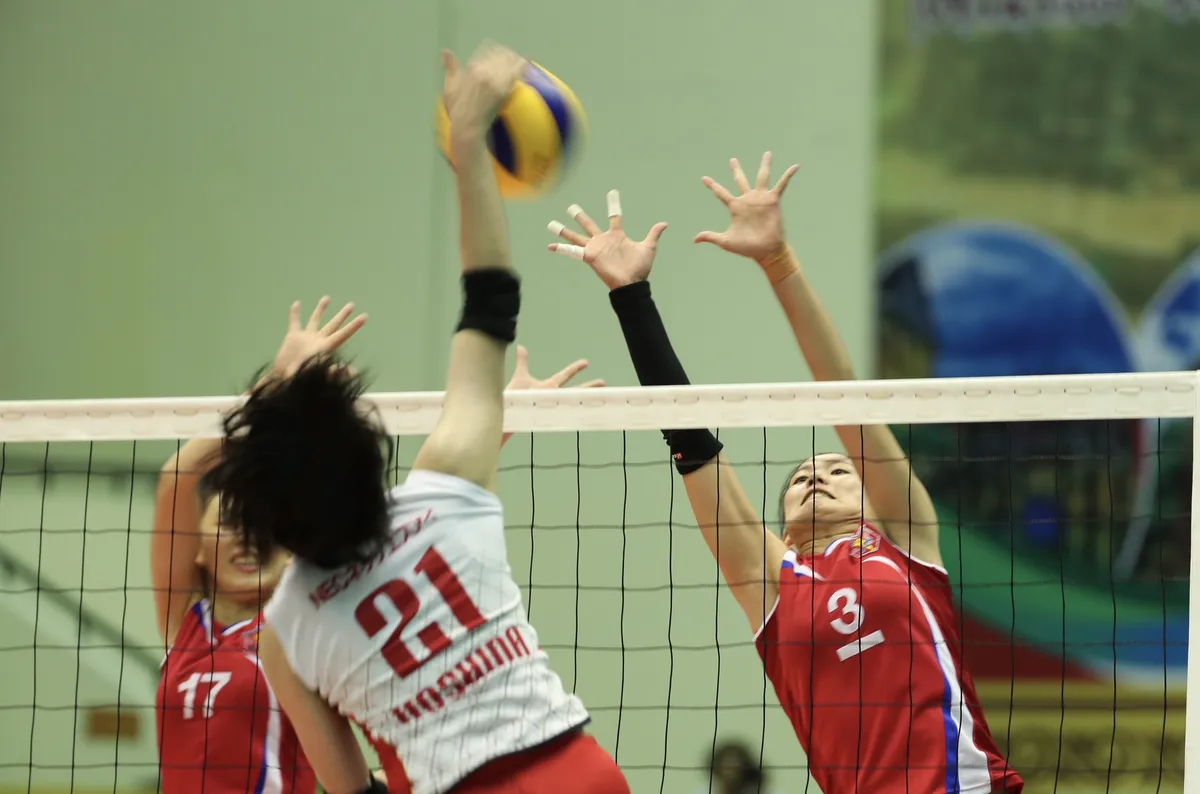 Ảnh VTV Cup 2019: Ngược dòng không tưởng, NEC (Nhật Bản) vượt qua CHDCND Triều Tiên - Ảnh 8.