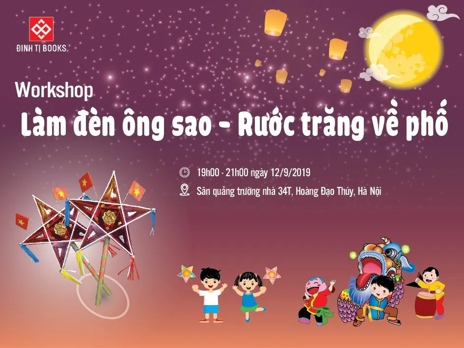 Vui Trung thu cùng Hội sách Trăng tròn - Cùng trăng đọc sách - Ảnh 1.